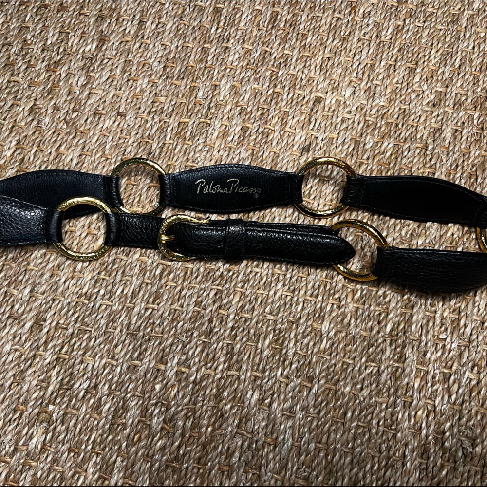 Authentic Paloma Picasso Leather belt